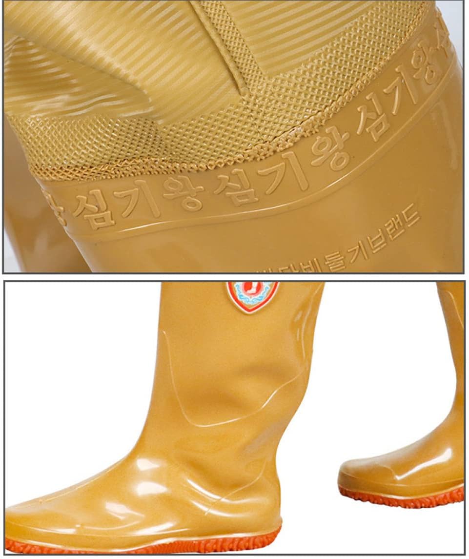 [SEJUC] レインシューズ ロング レインブーツ メンズ 防水 防滑 長靴 ヒップウェーダー 釣り長靴 防水長靴 大きいサイズ