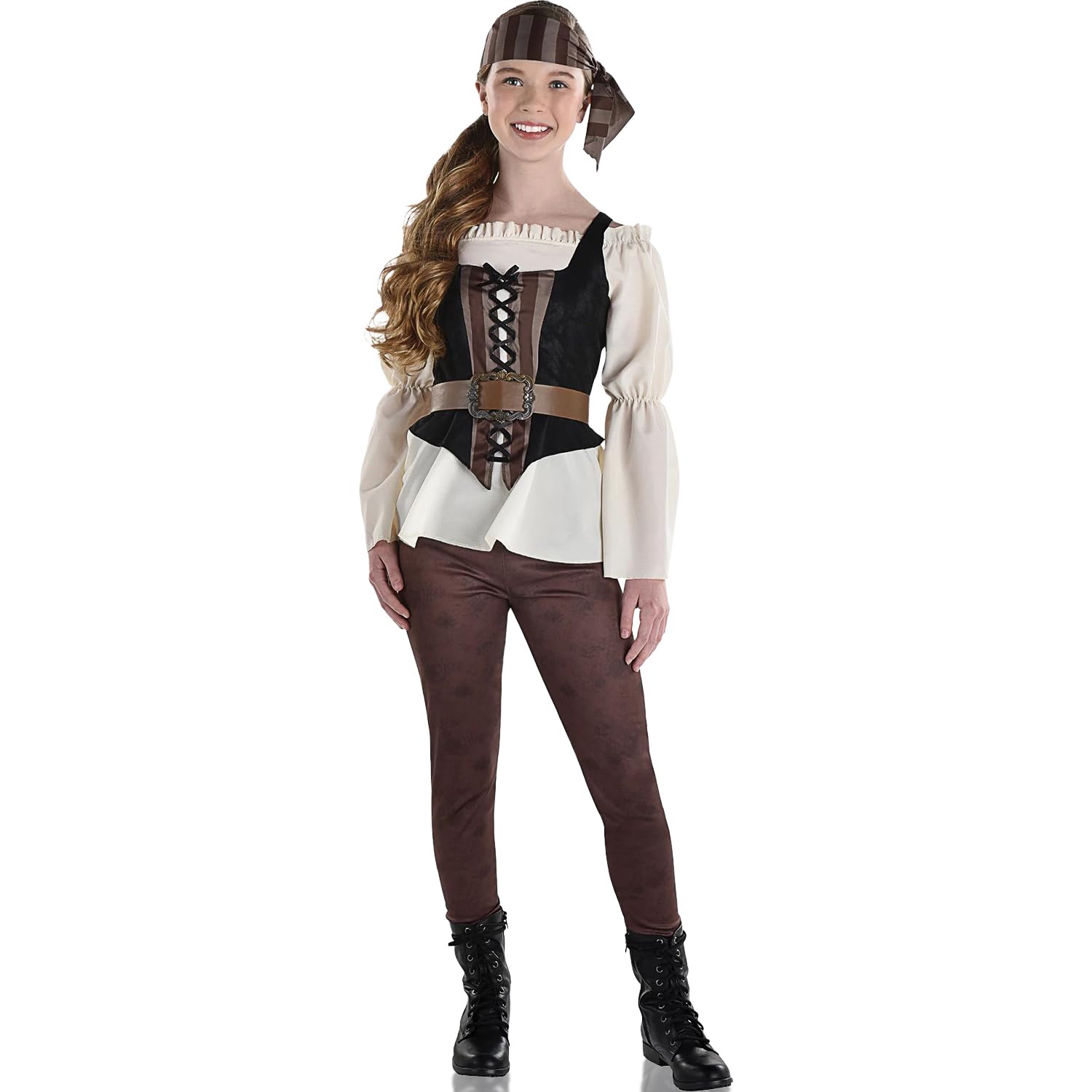 ((Size Adult Medium))amscan Shipwrecked Costume Set