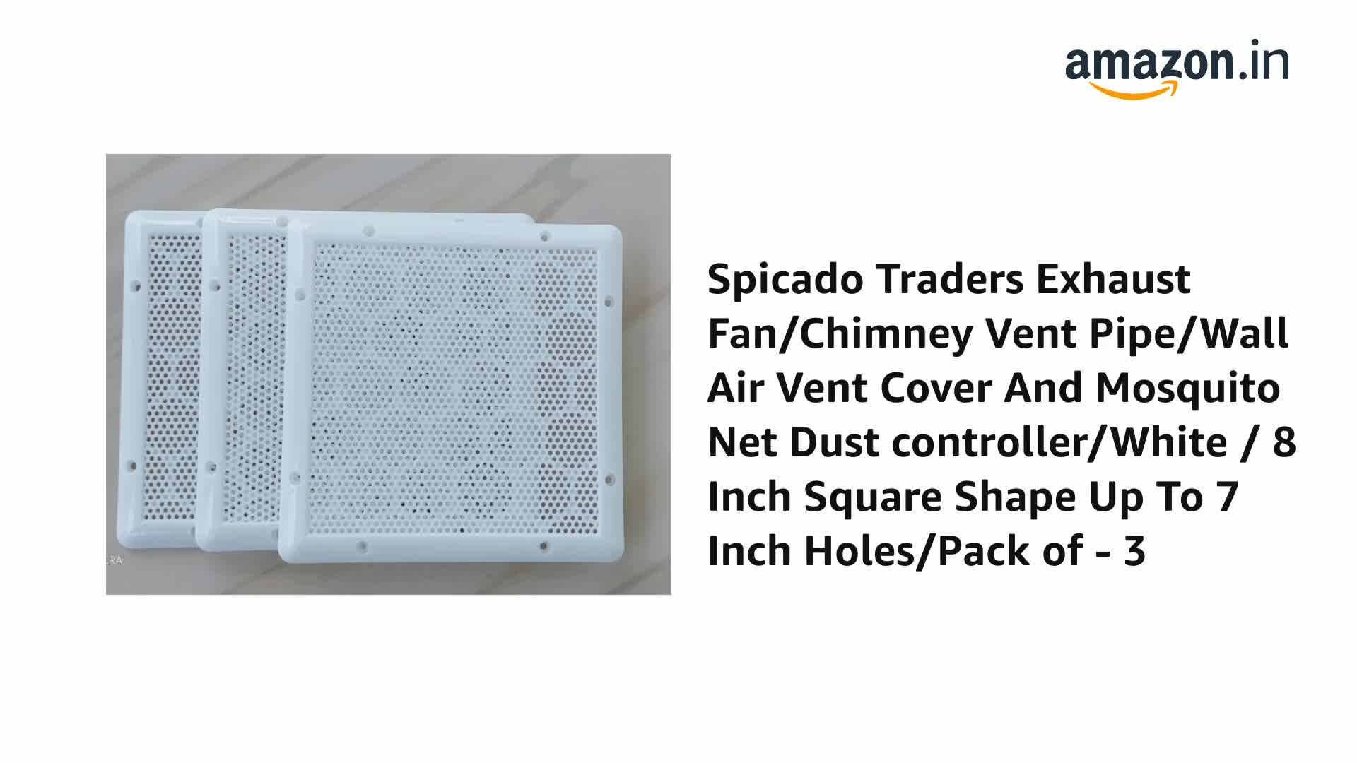 Ventilation Pads Adapter　両面セット LJL Traders Round Wall Air Hole Closer/Circle Air Cowl/Air Vent