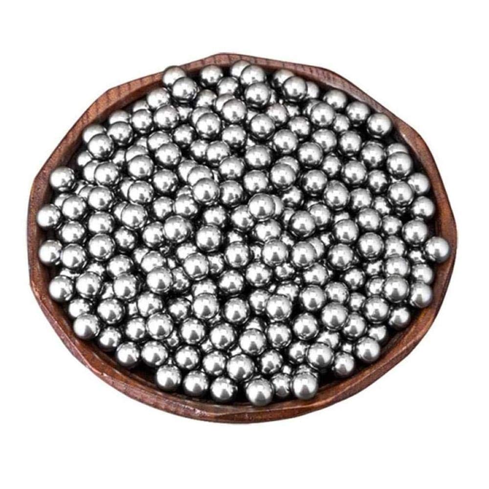 Bolas de Acero al Carbono para rodamientos,Bolas d Bola de Acero, Bola de Acero pequeña de 6 mm, 7 mm, 8 mm, 9 mm y 10 mm, Bola de Acero de precisión,(12mm 1kg)
