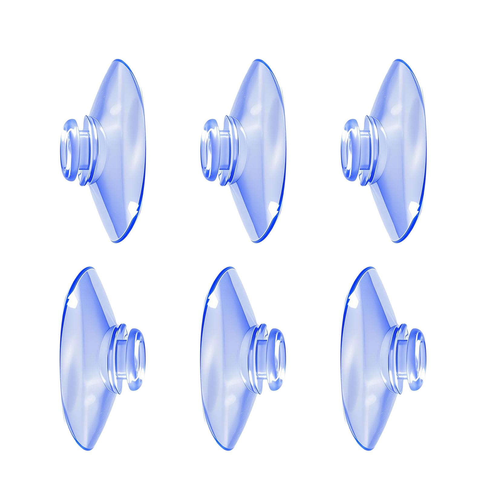 100Pcs Clear Vacuum Suction Pad Sponge Holder Suction Wall Mounting Solution for Household Organization Sponge Holder Cup Replacement