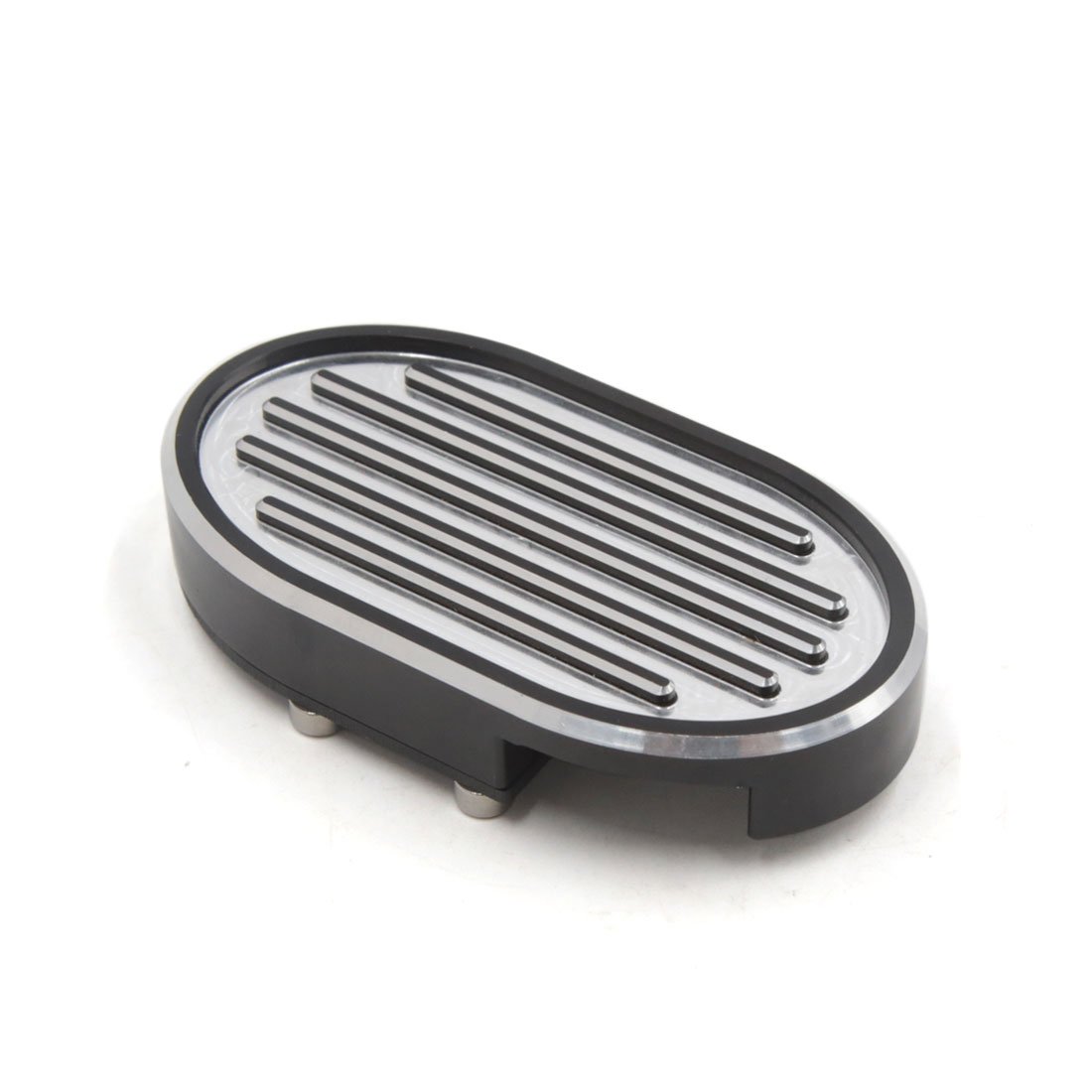 uxcell CNC Motorcycle Brake Pedal Pad Cover for Harley Davidson Sportster Glide V-Rod XL883 1200