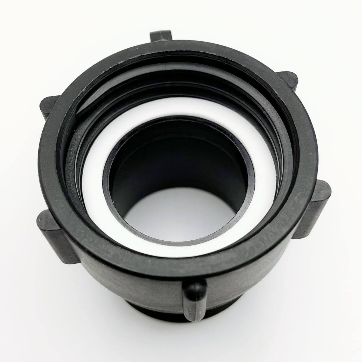IBC - Adaptador de accesorios de mano hembra de 2 pulgadas x rosca de tubo NPT macho de 2 pulgadas, conector de tanque de agua de 275 galones con junta resistente de grado alimenticio (paquete de 2)