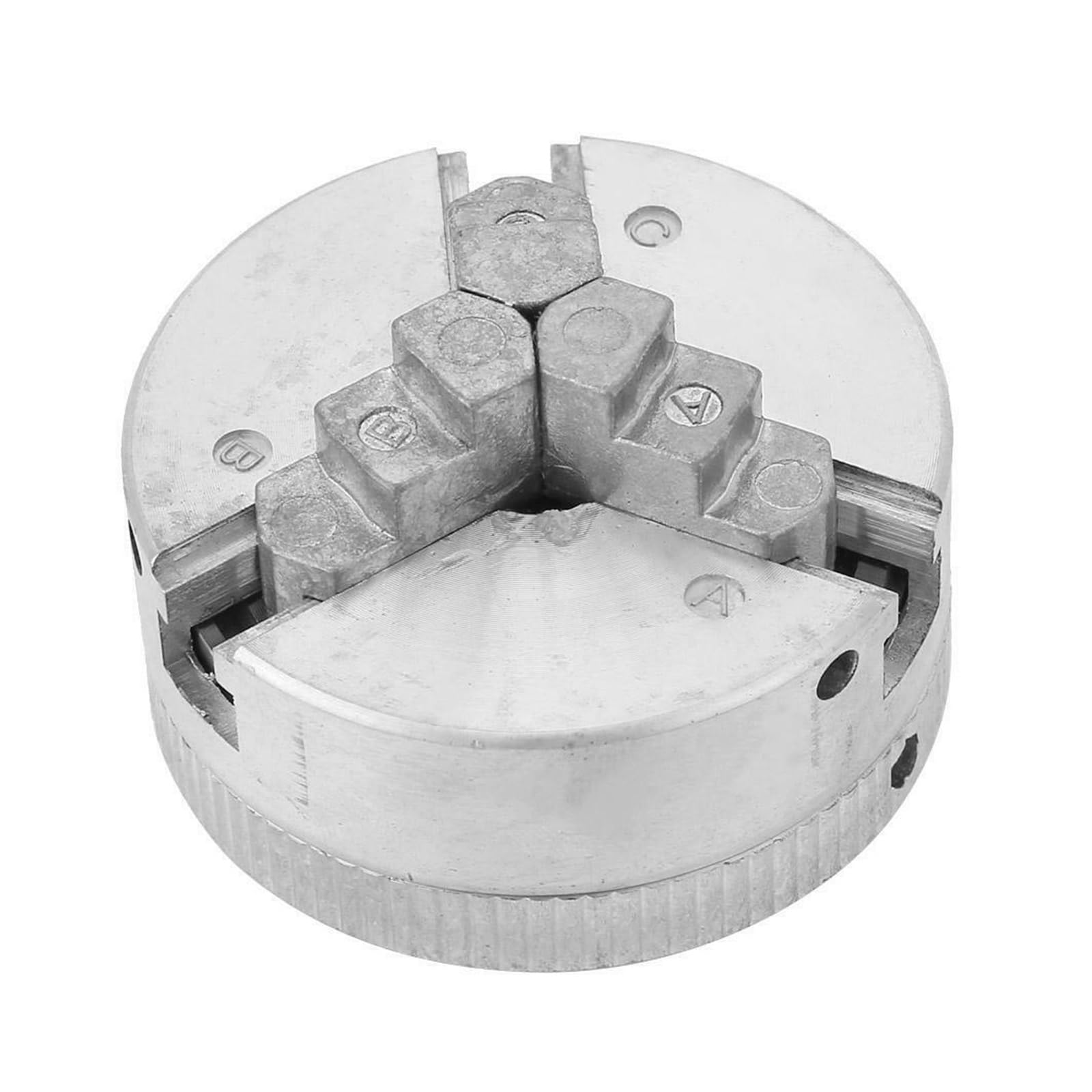 Mini portabrocas Z011, aleación de Zinc, Abrazadera de 3 mordazas, Herramienta de Torno de torneado de Madera for Mini Torno de Metal, Mandril de fresado