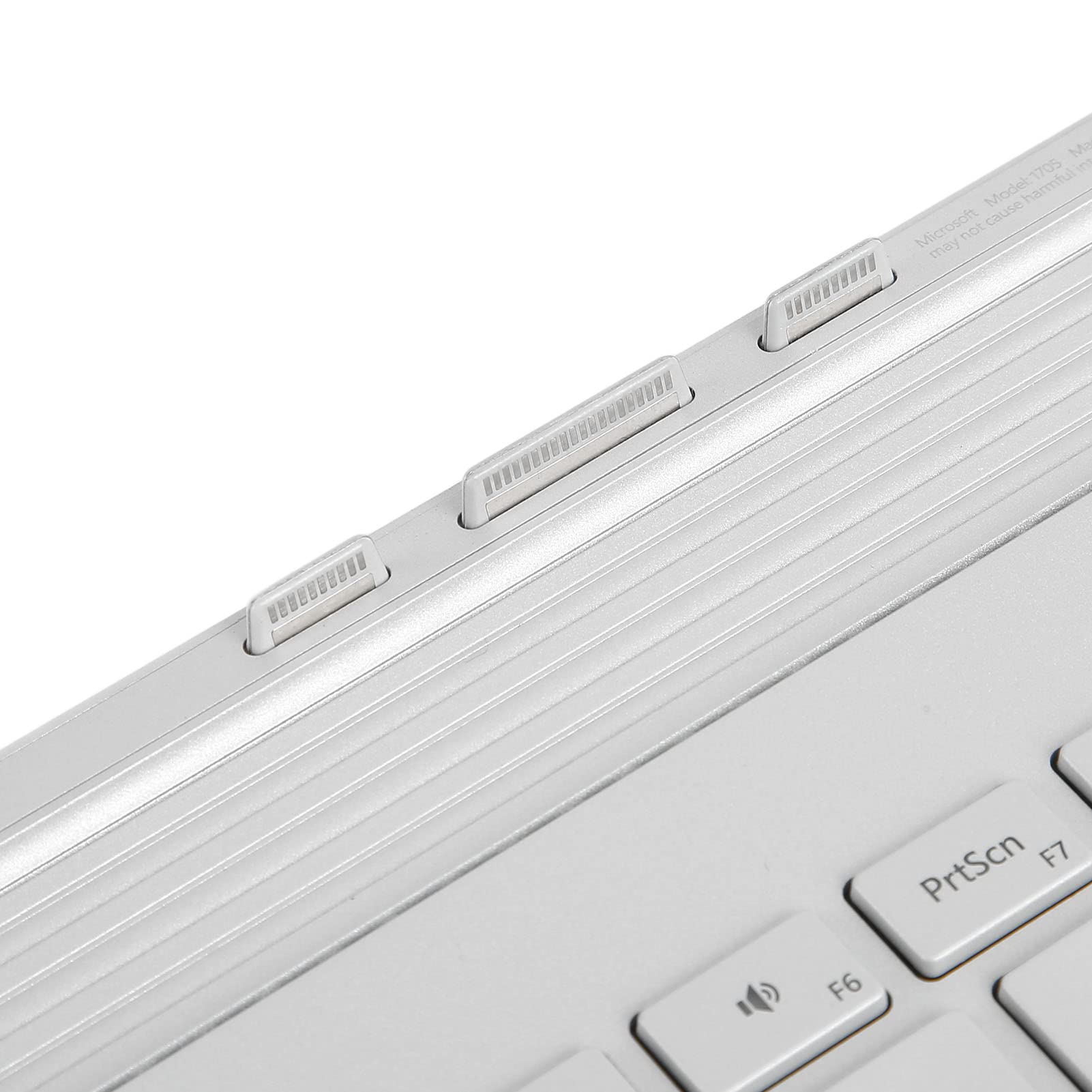 Reemplazo de Tecla Completa Ultradelgada Portátil con Teclado Plateado