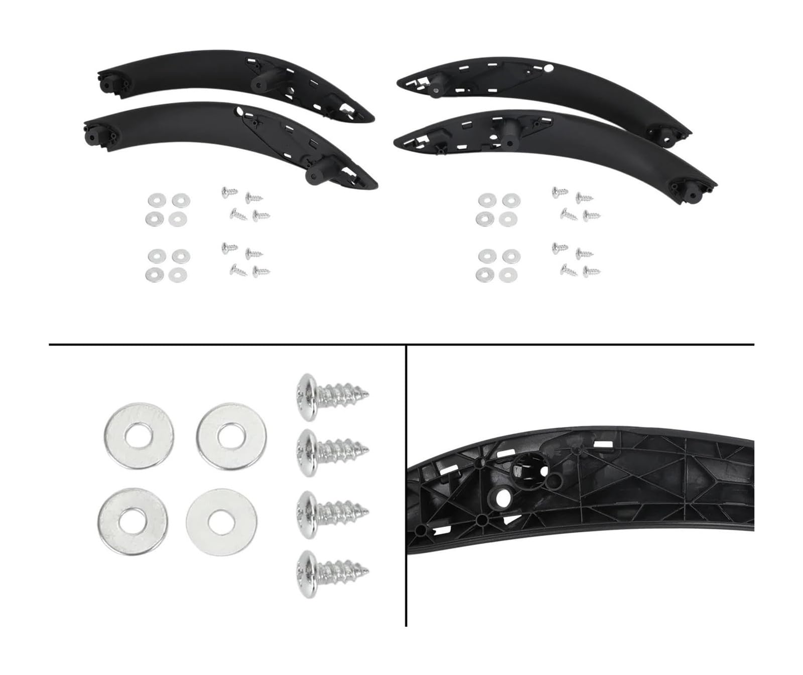 Set maniglie Per BMW F30 F31 F34 4X Maniglia Interna Della Portiera Dell'auto 51417279311