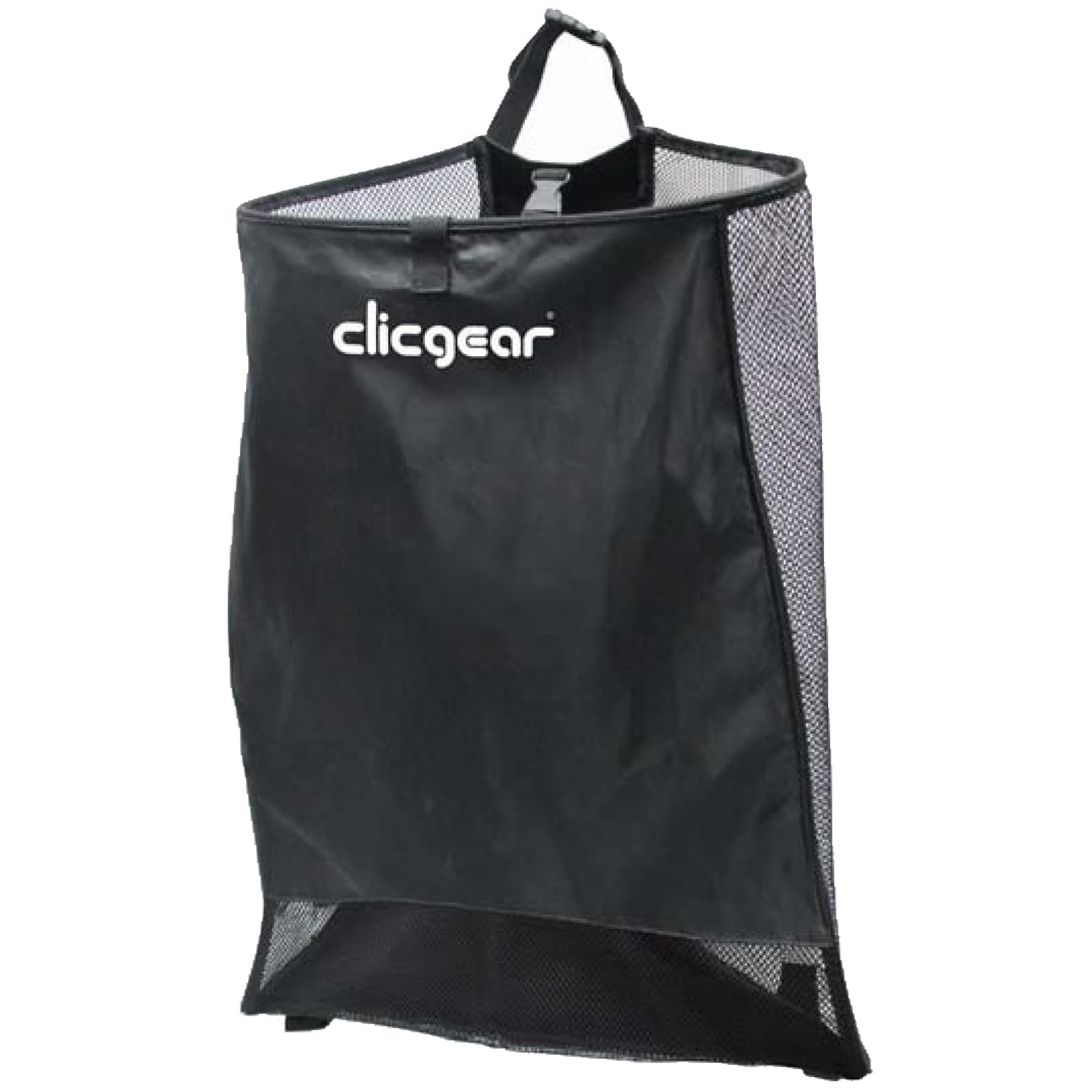 Clicgear Mesh Storage Bag for Golf Push Carts – Large Accessory Pouch, Fits Clicgear & Rovic, Holds Shoes, Jacket, Snacks, Beverages & More