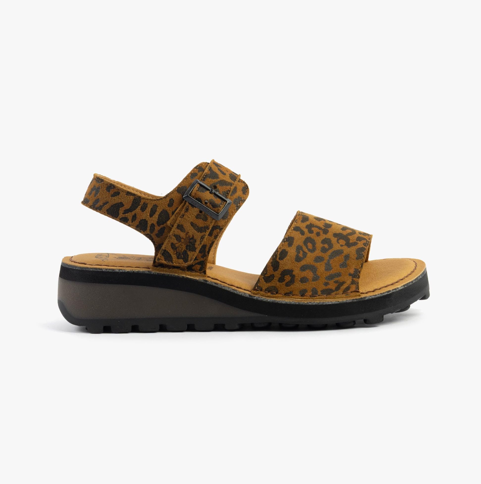 Fly London Women's HALY559FLY Sandal, Tan, 7 UK