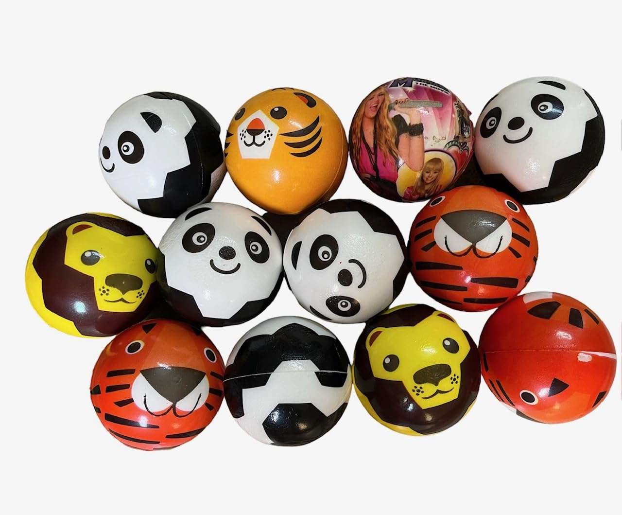 4NEwBiES Soft Foam Sponge Balls, Cartoon Prints, Lightweight (Free Size, 12) (B0D8TTGRK8) Amazon Price History, Amazon Price Tracker