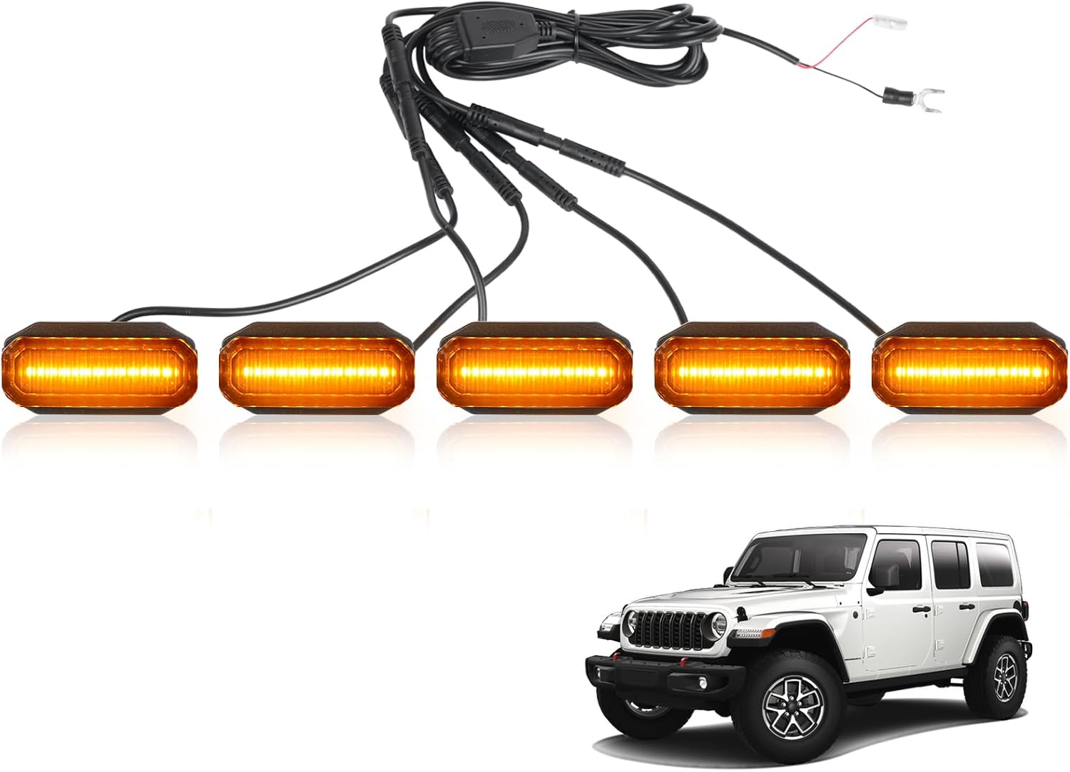 Amazon.com: Maiker Amber LED Grille Lights Compatible with 2024