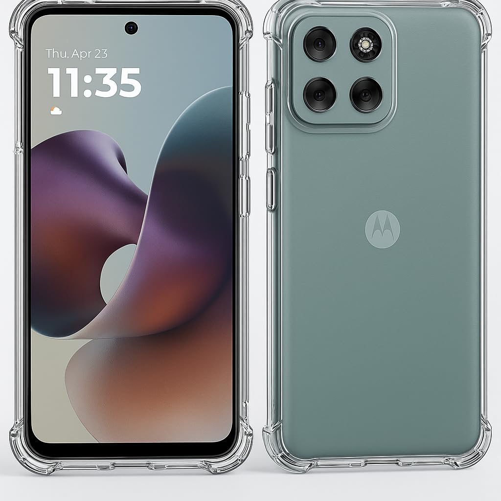 Capa Case Antishock em TPU para novo Motorola Moto G56 5G