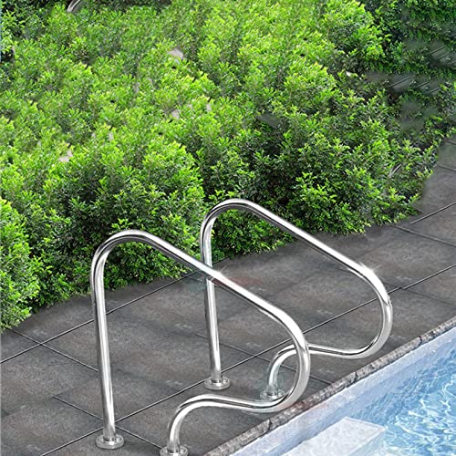 Barandal para escalera de piscina en acero inoxidable miniatura 7