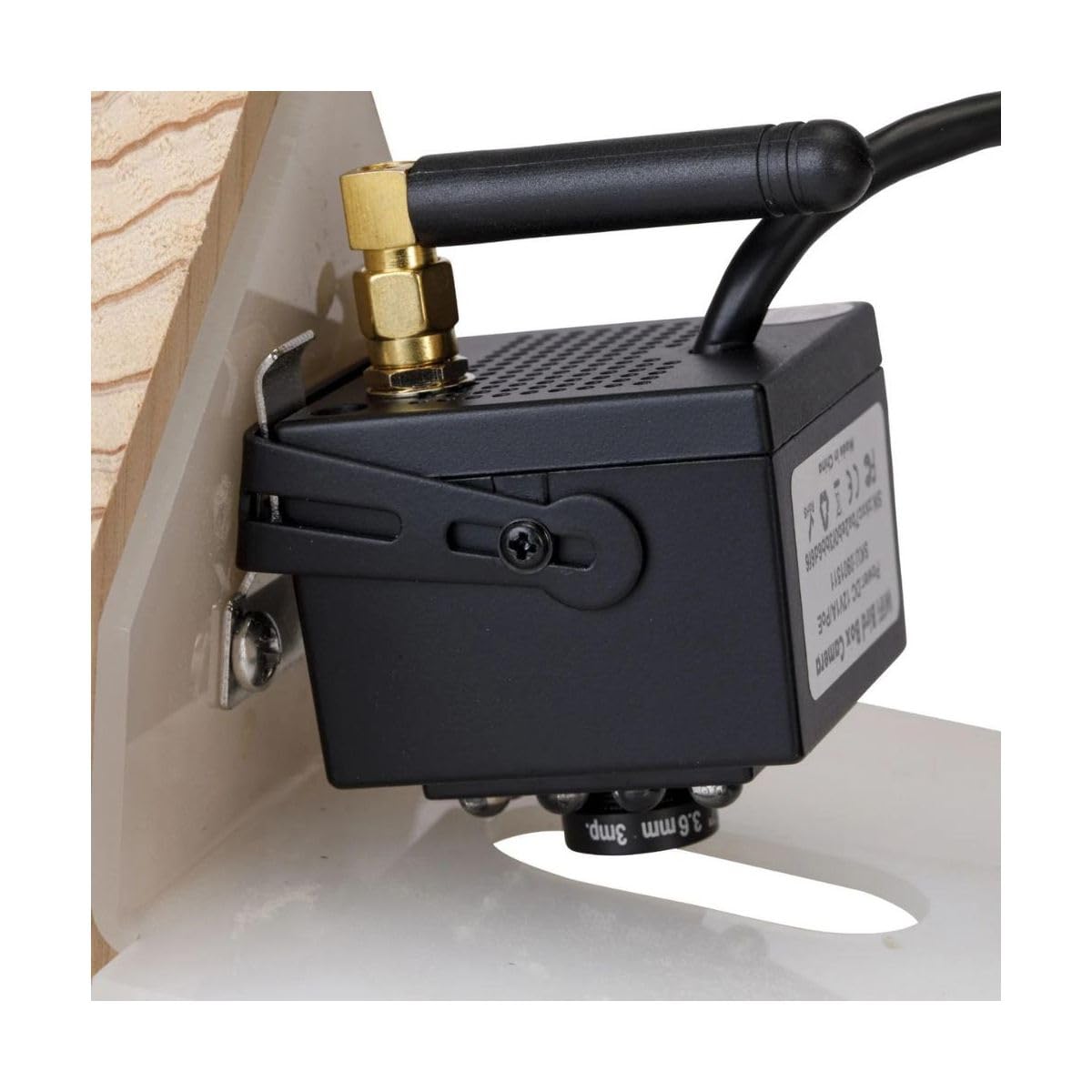 NESTERA Nistkasten mit Kamera - 1440p HD WiFi Outdoor | für Meisen, Rotkehlchen und Spatzen | Baum, Zaun oder Haus befestigt