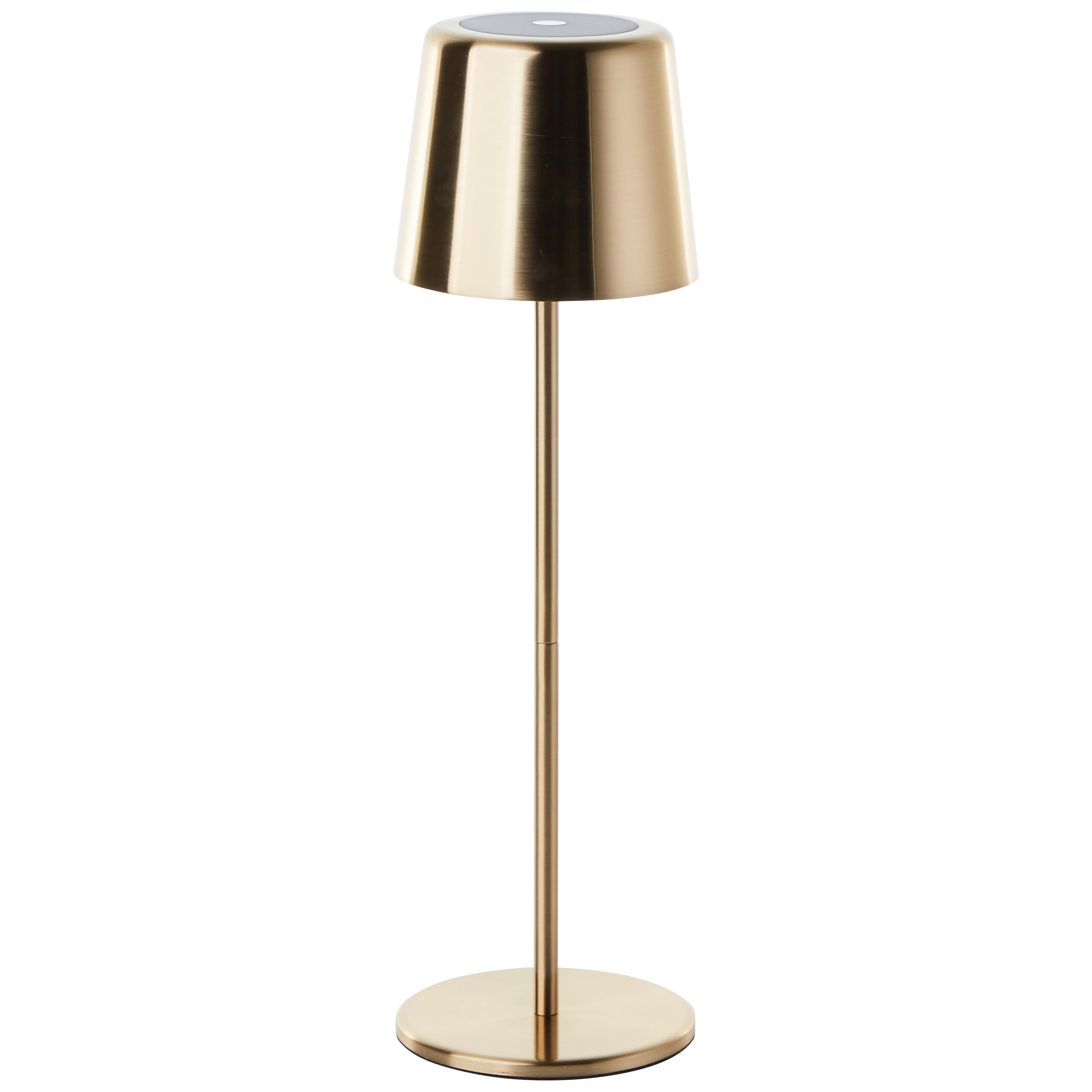 Lampe de table d'extérieur à LED à batterie Brilliant Xaana 37 cm 300 lm 3000-6500 K Laiton brossé