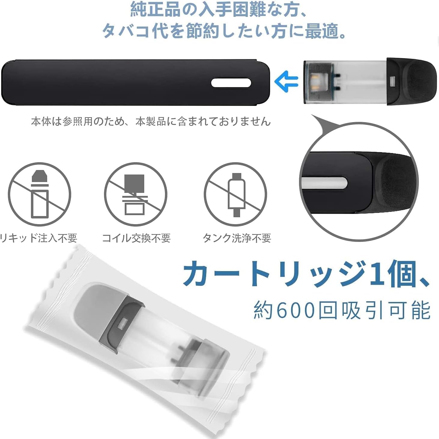 Amazon | ECOCCO DR.VAPE MODEL2互换 ドクターベイプModel2専用