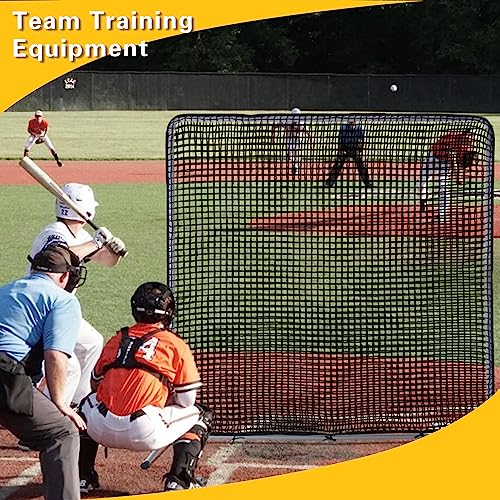 Okayes Baseball Screen, Baseball Pitching Screen Softball Screen For Pitching, Baseball Protective Screen, Baseball Field Screen, Pitcher Protective Screen, 7X7 Baseball Screen Net Safety Practice #TOP7