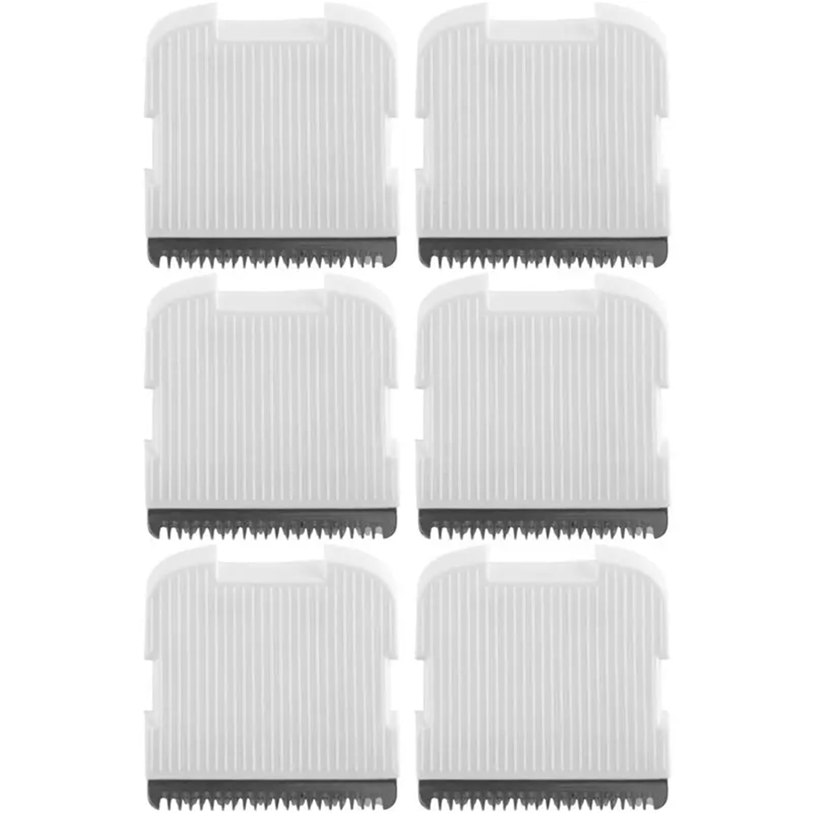 6X Lames De Tondeuse À Cheveux, Compatibles Avec ENCHEN,Boost Nano Tête De Coupe, Lame Blanche De Remplacement(6pcs)