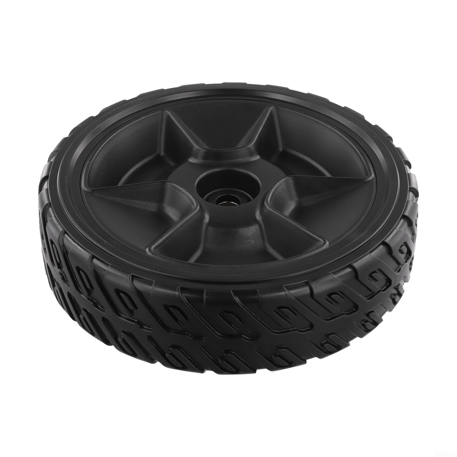 Ruote per tosaerba da 20,3 cm in gomma e plastica per Honda HRN216 VKA VKAA A VYA VYAA che supportano la compatibilità OEM e il funzionamento costante (ruota posteriore)