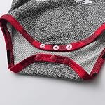 Newborn Baby Boys Clothes Infant Hoodie Letter Print Long Sleeve Pullover Romper Pants 2pcs Outfit Set