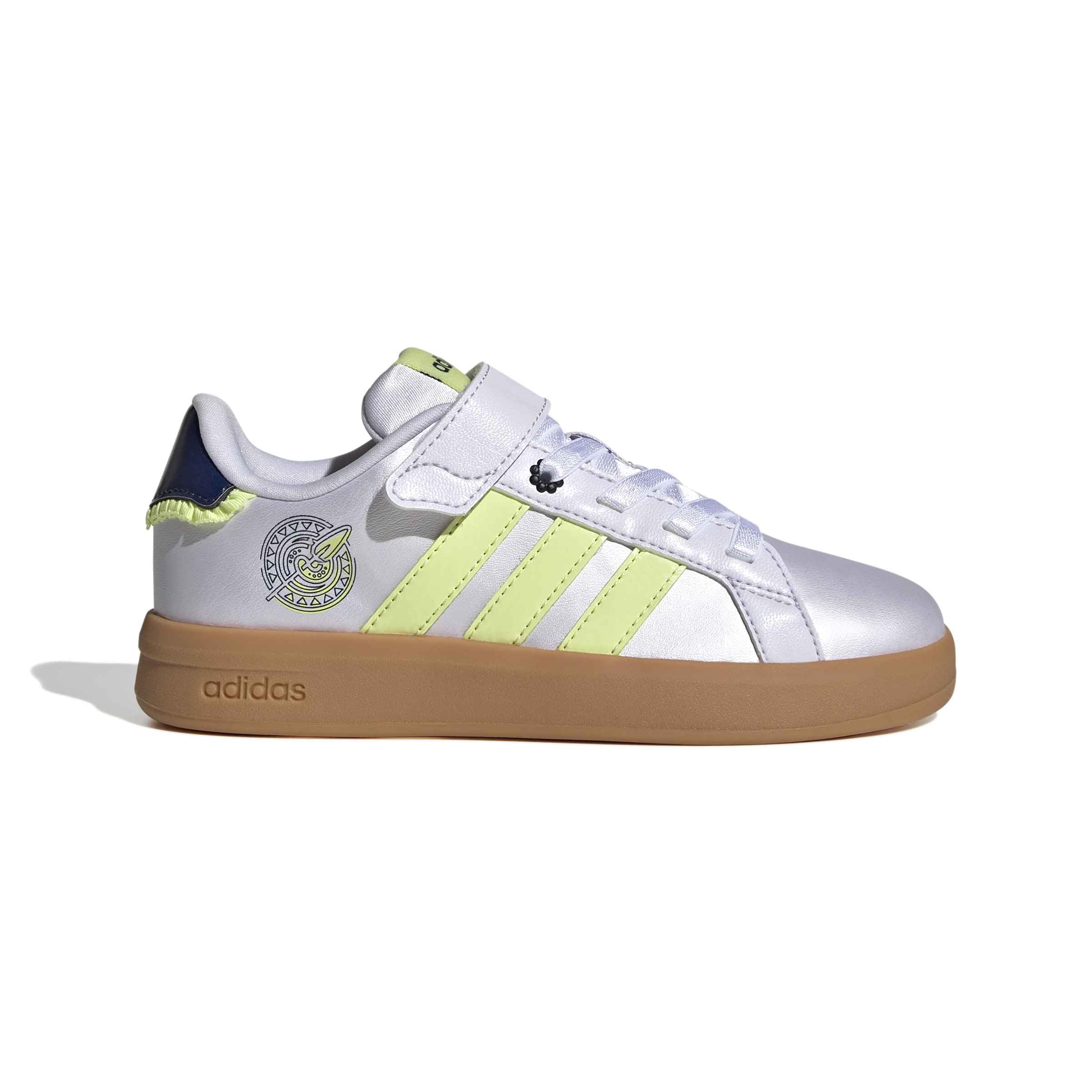 adidas Uniseks - dzieci Adidas Disney Grand Court 3.0 Children Shoes, Frozen Purple/Semi Frozen Lemon/GUM10, 29 EU