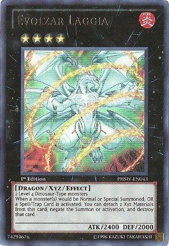 Amazon.com: Yu-Gi-Oh! - Evolzar Laggia (PHSW-EN043) - Photon
