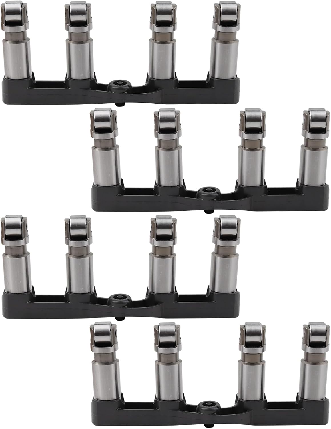 MUCO 4 Set Hydraulic Lifter Valve Lifter Kit 5038784AD for 2005-2024 Dodge Ram 1500 Challenger Charger Jeep Chrysler 5.7L 6.1L 6.2L 6.4L HEMI Non-MDS