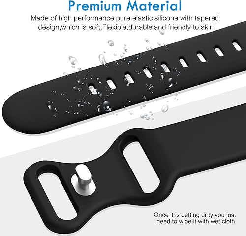 Miniatura 2 de Fintie Correa compatible con Google Pixel Watch correa de repuesto deportiva de silicona suave