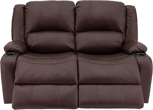 Miniatura 14 de RecPro Charles - Sofá reclinable doble de pared de 58 pulgadas, para autocaravana, con tela mejorada (color plomizo)