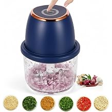 Mini Food Processor 350ml Cordless Mini Chopper Electric Small Blender