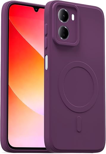 Pikkme Back Cover for Redmi 15A 5G Soft Matte Silicone Mag-Safe Design (Mag-Safe Not Support) Camera Protection | Slim Fit...