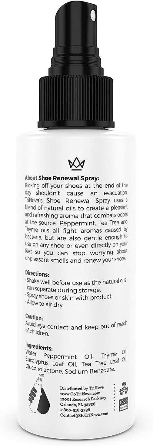 TriNova Natural Shoe Deodorizer, 4 oz