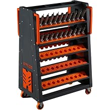 BT40 CNC Tool Holder Keeper, CAT40 Mobile CNC Tool Storage Cart, CNC Tool Storage System, CNC Tool Storage Rack Organizers for Warehouses Machining Centers