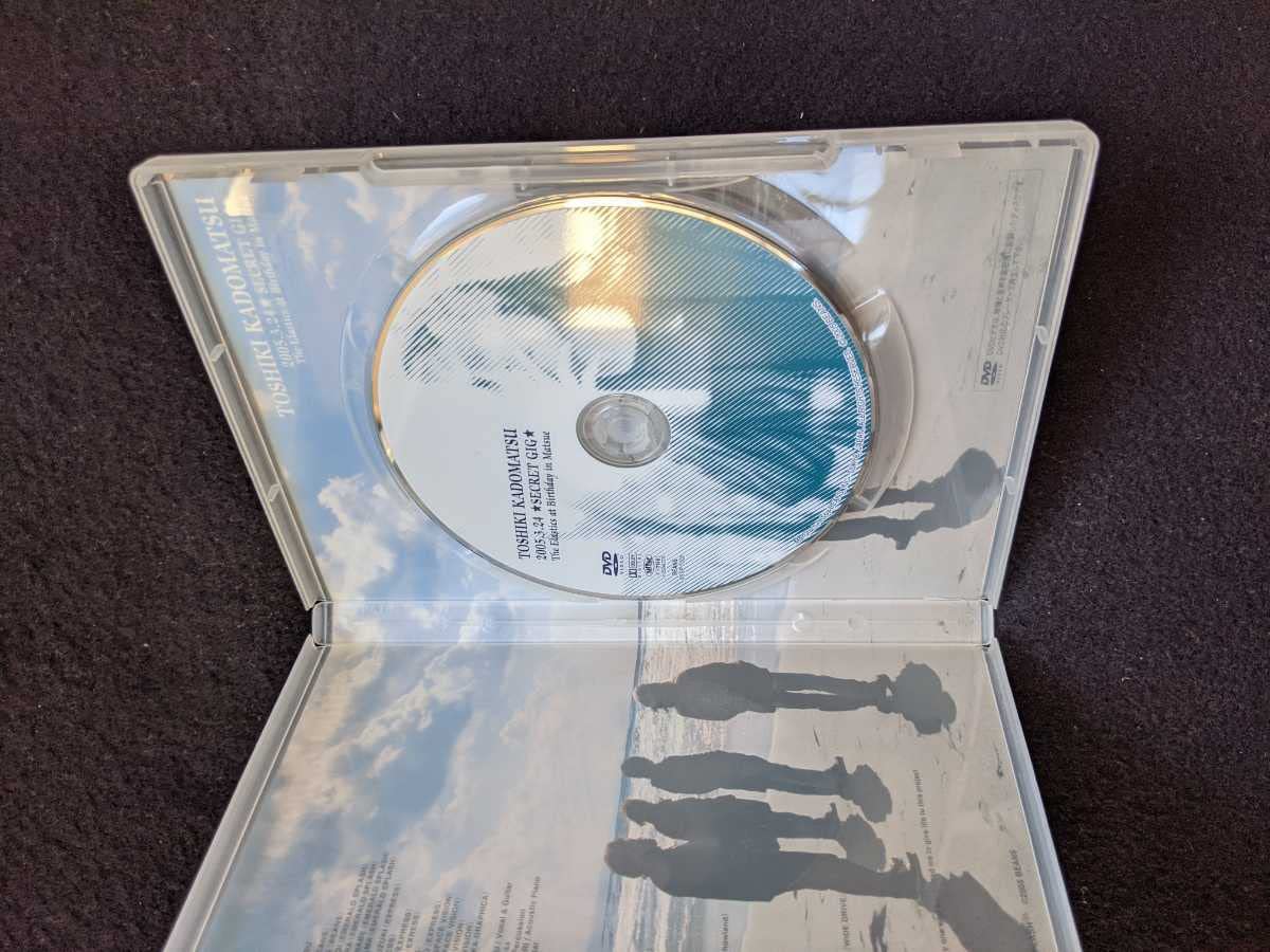 最新 GIG SECRET 角松敏生 2005.3.24 DVD The GIG SECRET 2005.3.24 