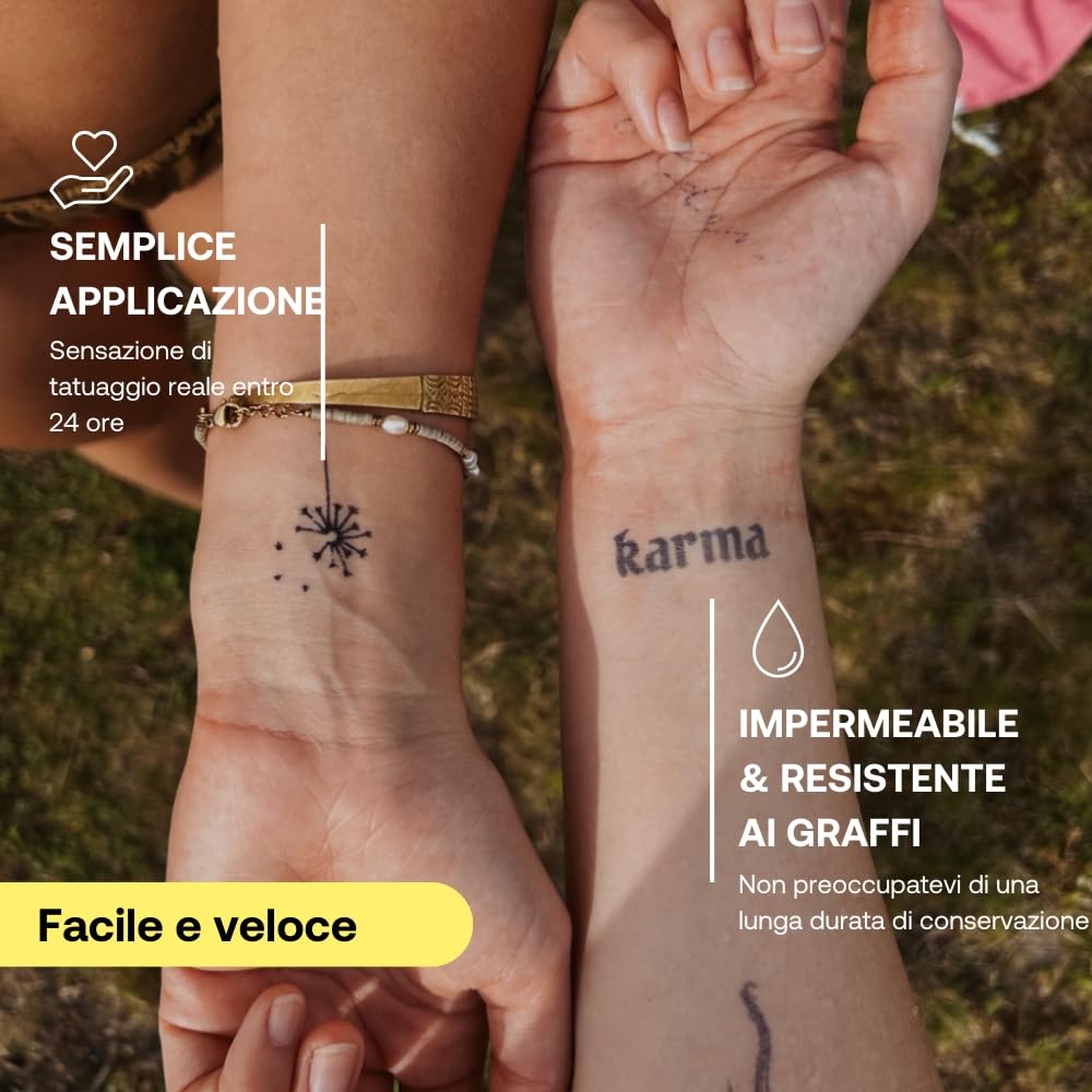 Carta Ectografica Tattoo Set Di 8 Tatuaggi Temporanei Impermeabili Con Design Di Totem Di Aquila Carta Stencil Tattoo - Foto 9