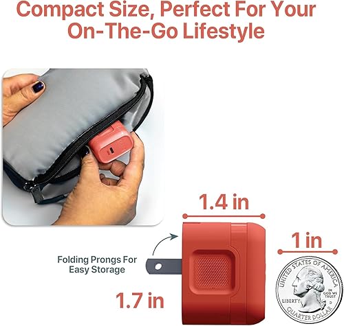 Miniatura 4 de BLACK+DECKER Cargador de pared PD GaN y cable de carga múltiple USB C