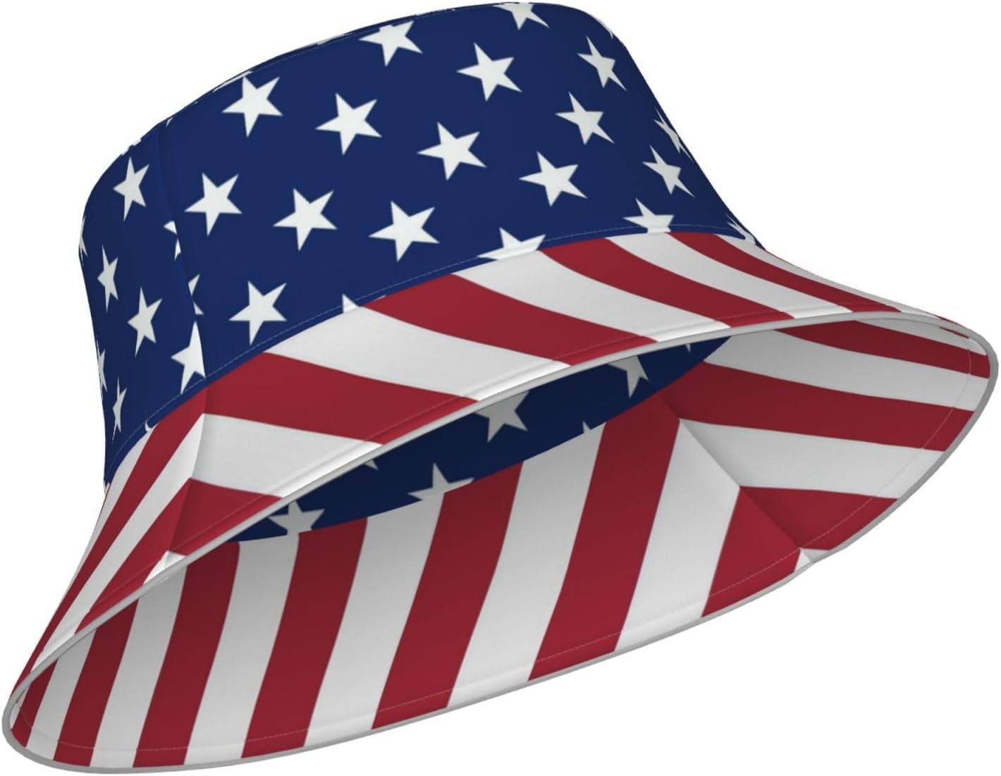 Bucket Hat Summer Beach Fisherman Cap Packable Sun Hats for Men Women, Reversible Double-Side-Wear