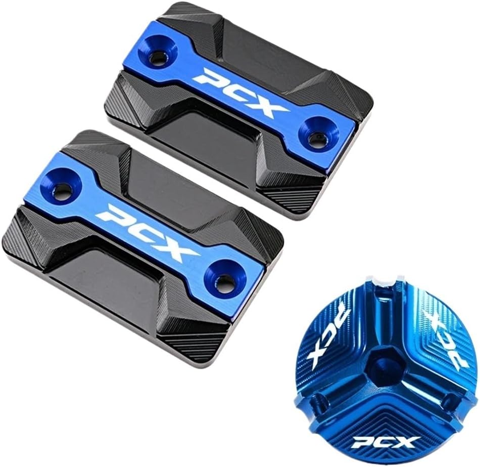Motorcycle Oil Filler Caps, PCX Accessories Motorcycle Brake Fluid Cap Master Cylinder Reservoir Cover For PCX125 PXC150 PCX 125 150 2015-2024