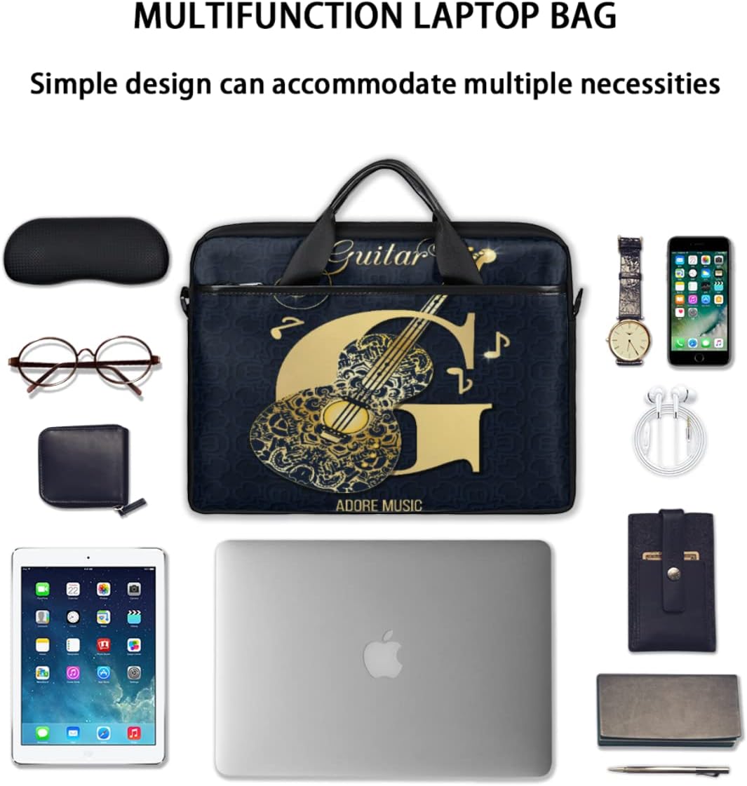 Old Boards Anchors Rudder Laptop Shoulder Messenger Bag Waterproof Laptop Briefcase Handle Padded Strap