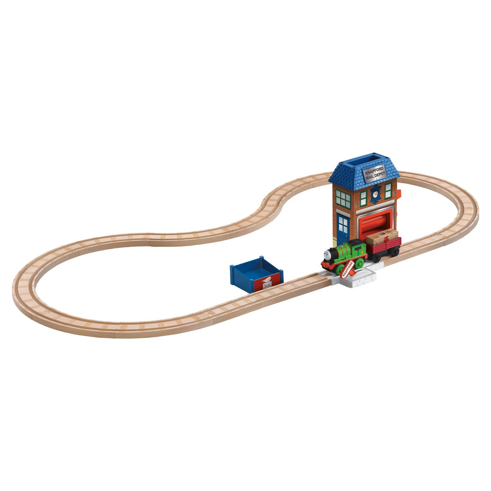 Mattel Y4481 - Trenino Thomas Fisher Price La Stazione Postale