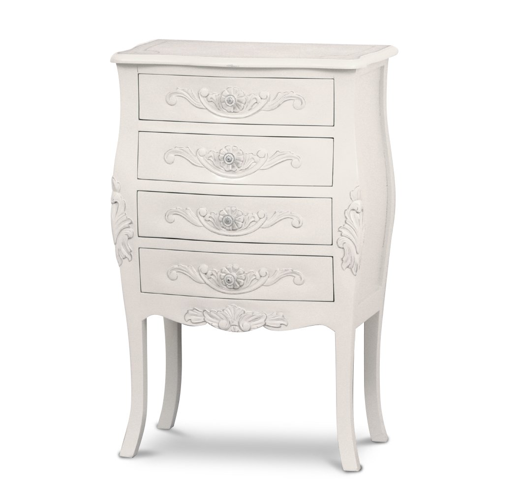 Amazon | クロシオ コモ チェスト4D ホワイト 幅55cm 完成品  