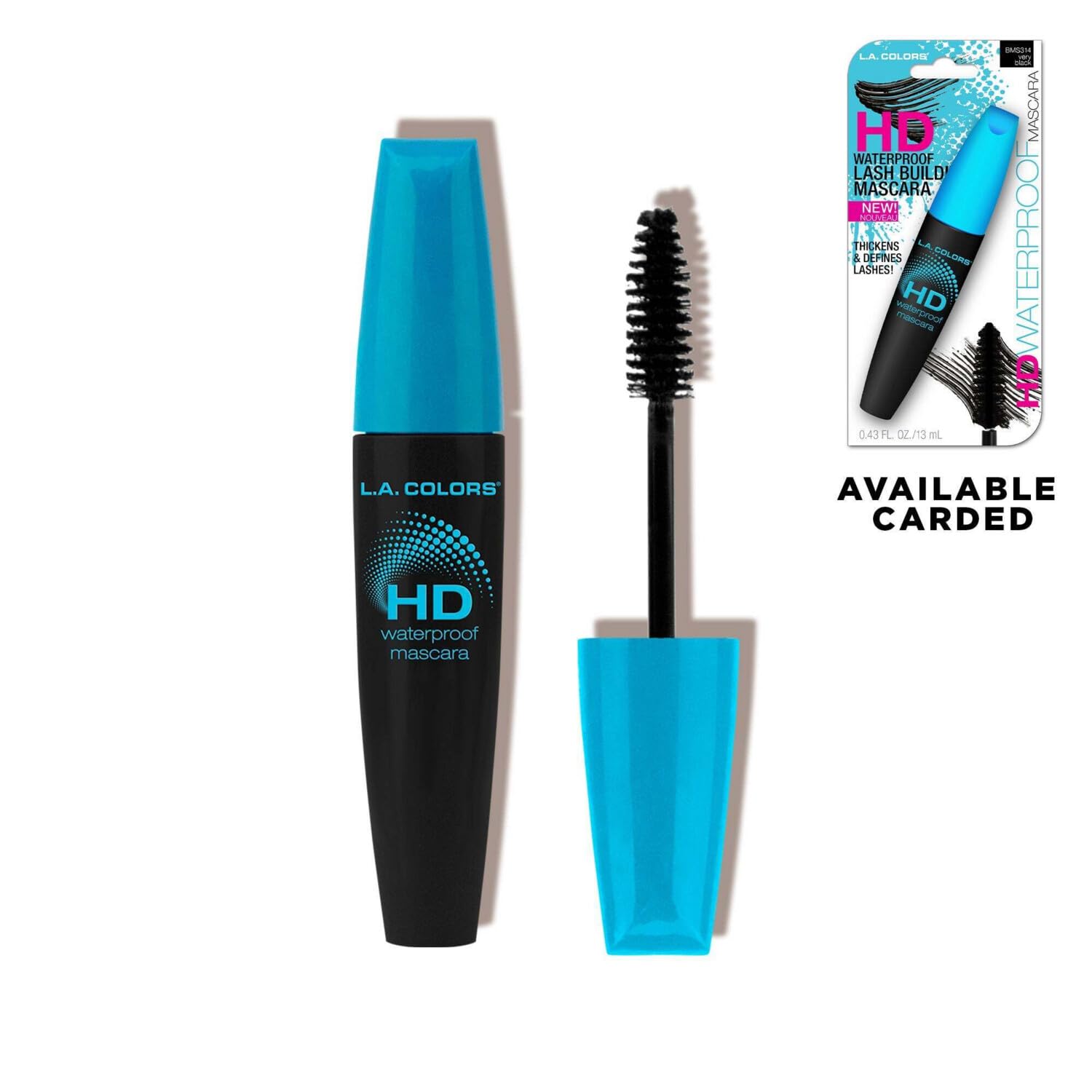Mascara Hd Waterproof- Very Black