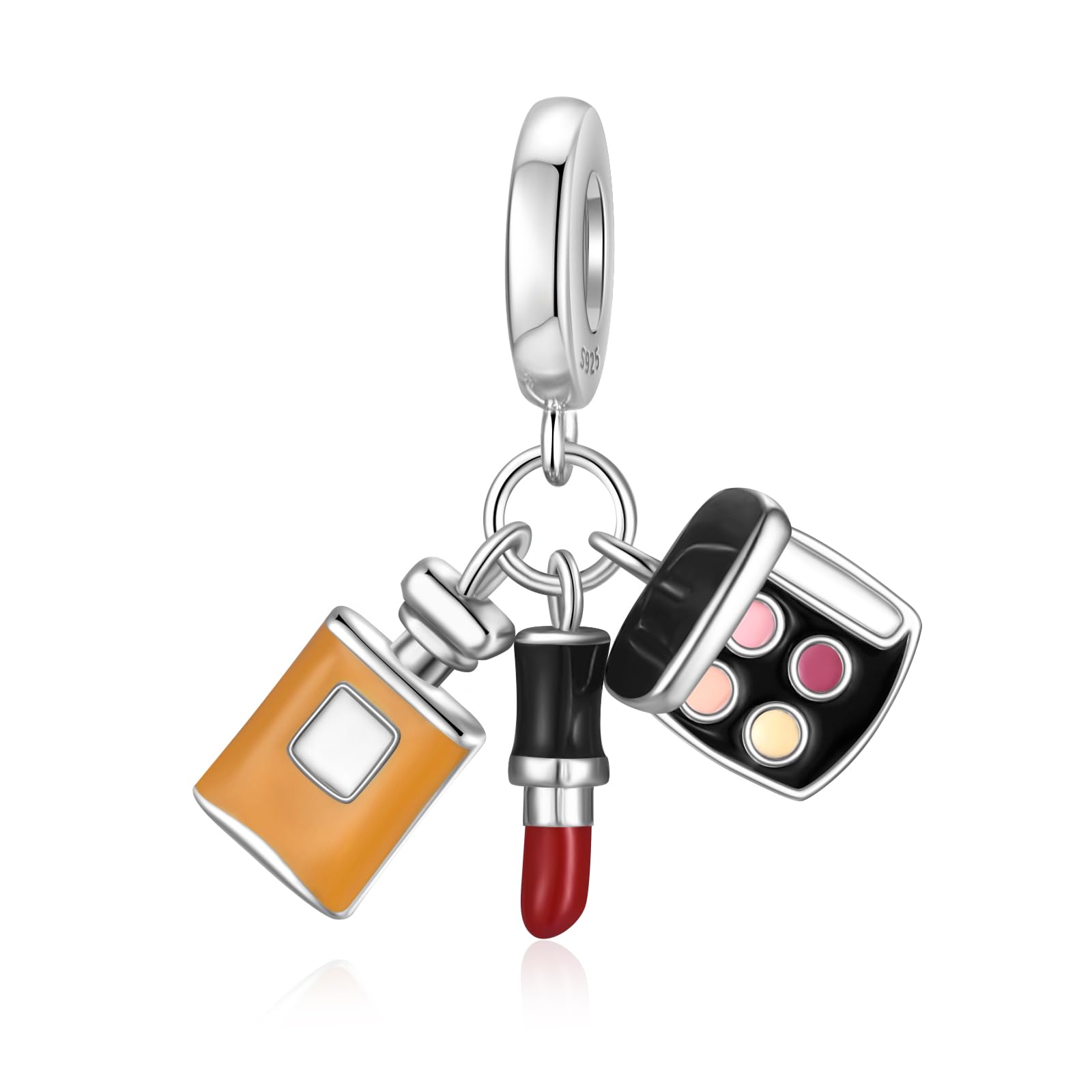 Lippenstift Parfüm Charms für Pandora Charms Lidschatten Pal