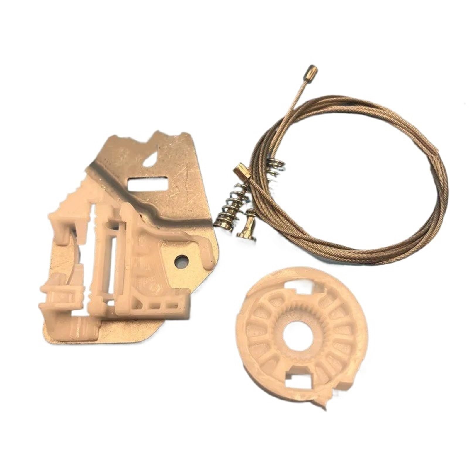 Sauanmnktp 1 Set Window Winder Repair Kit For Bmw E46 1998-2013 Window Regulator Repair Kit Clips Rear-Left
