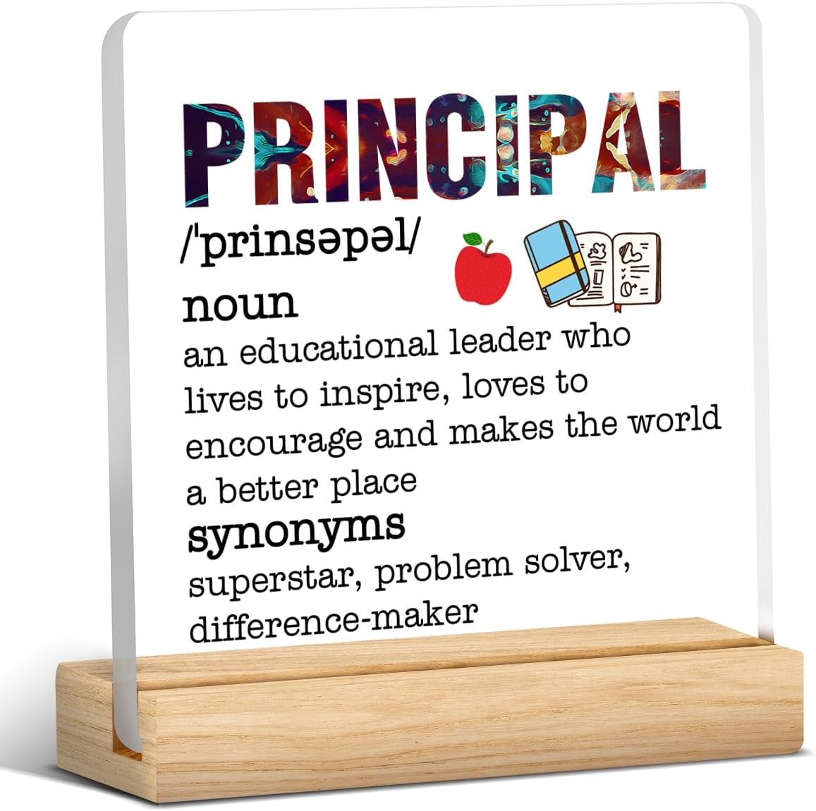 School Principal Gift, Principal Appreciation Gifts
