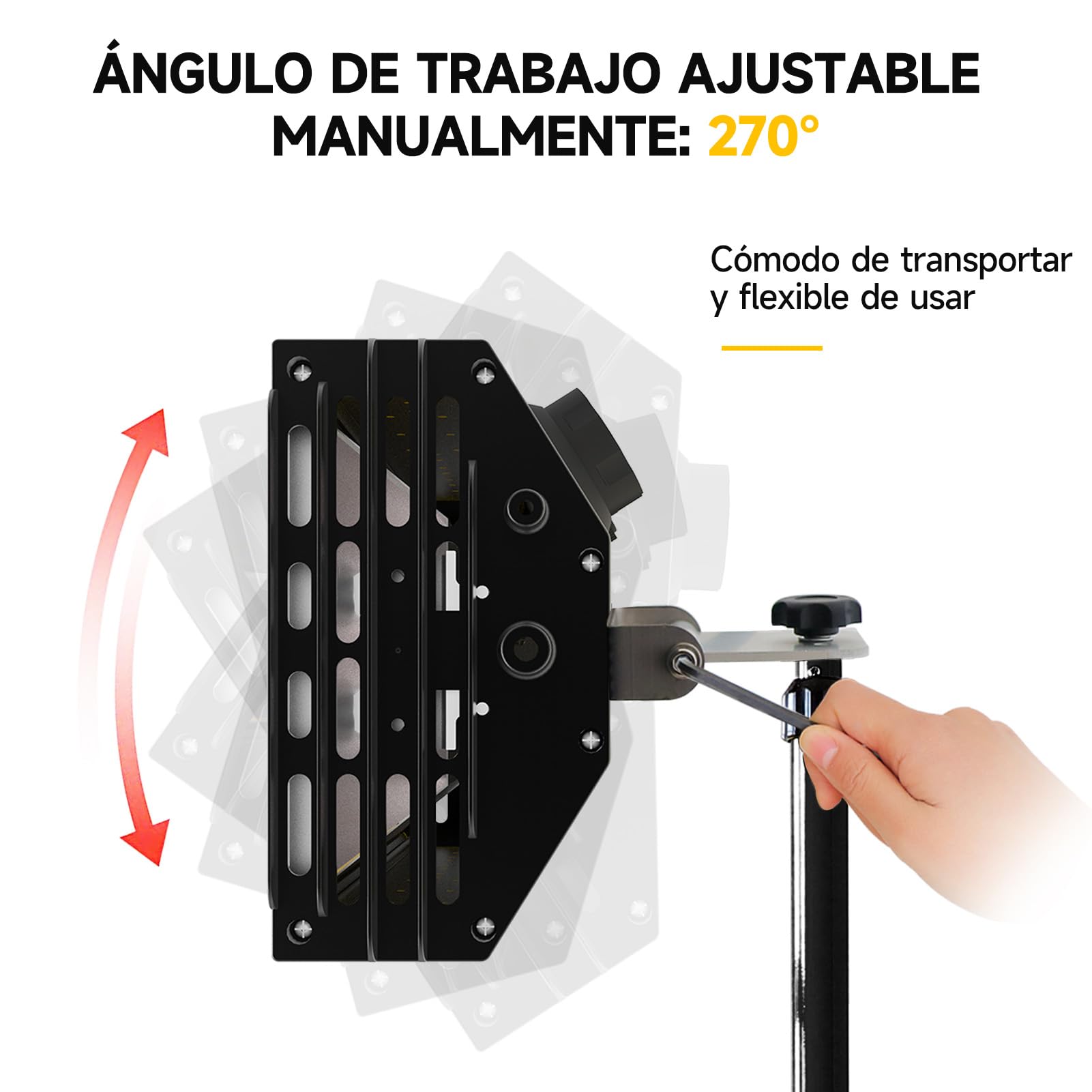 DATOUBOSS Lámpara Infrarrojos Pintura 2000W 220V con Soporte Telescópico Ajustable y Temporizador 0–90 min, Secador de Pintura Automotriz de Onda Corta para Reparación de Carrocerías (650×500 mm)