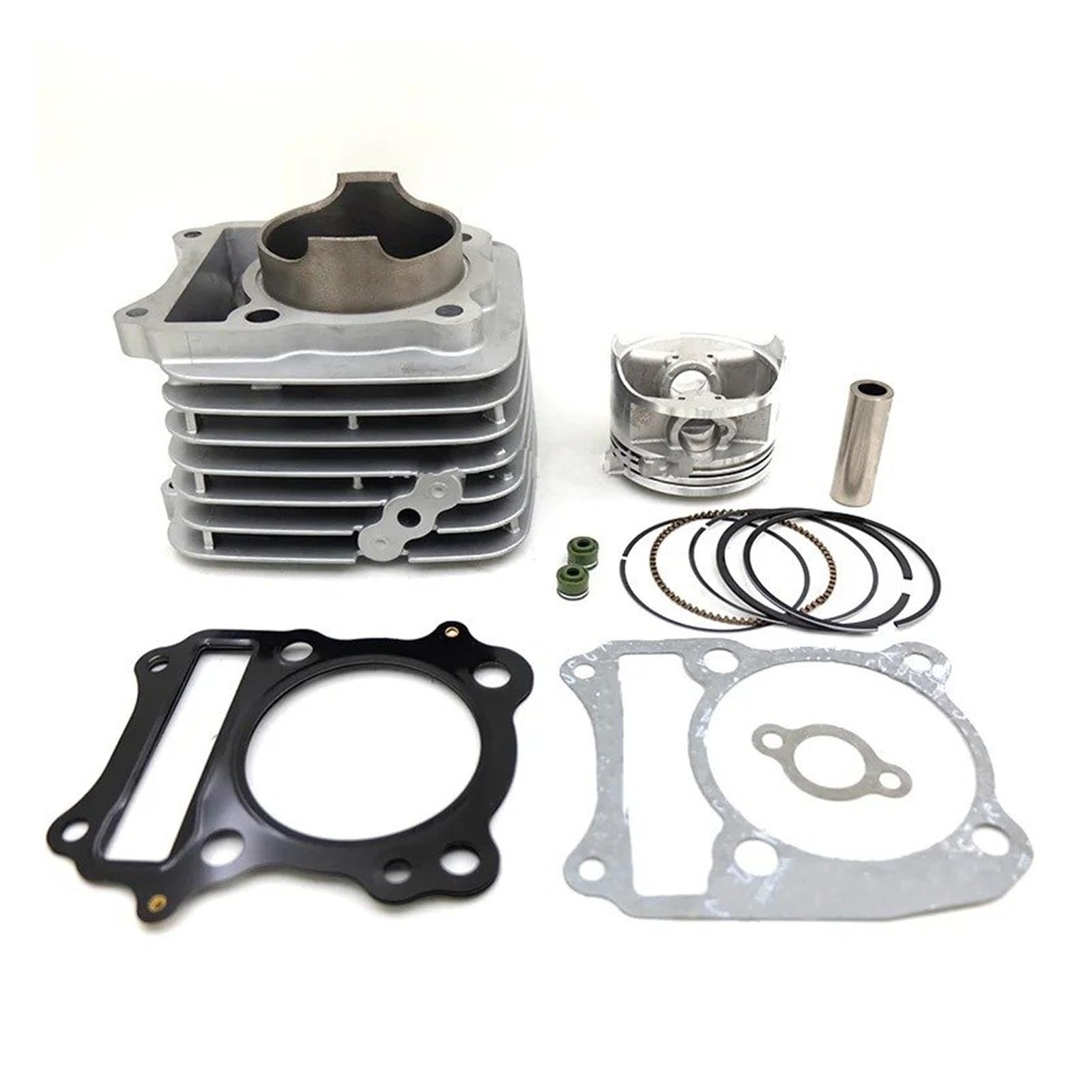 Fasce Elastiche 66 MILLIMETRI Foro Cilindro Pistone Kit Parti Motore Del Motociclo Per SUZUKI DR 200 DR200SE DR200S DF 200 Per VAN200 GS200 200cc Pistone