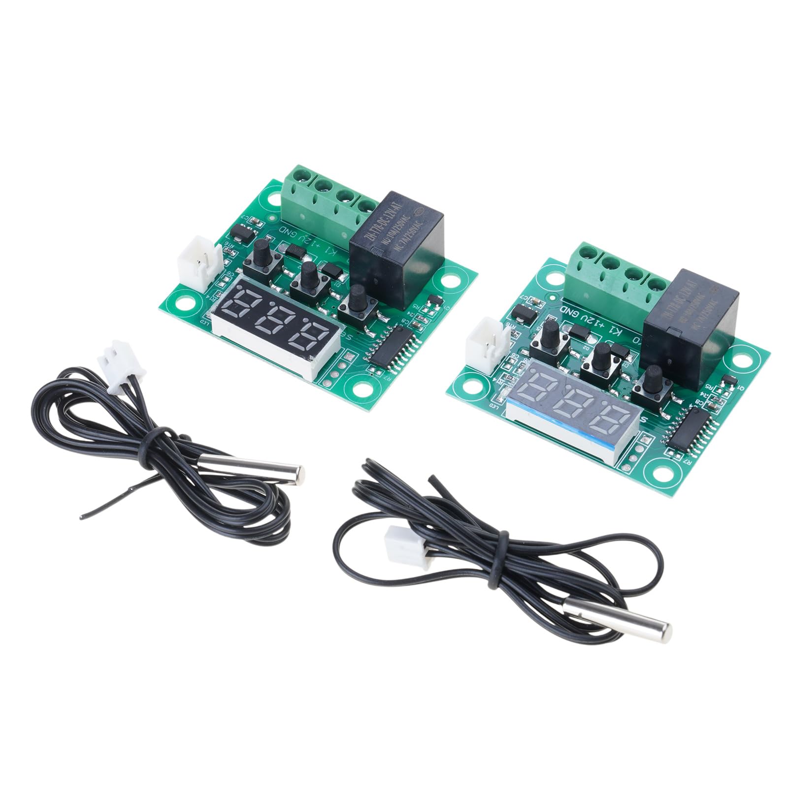 W1209 Temperature Control Module with LED Indicators for Small Electronics Digital Temperature Controller Digital Thermostat Module