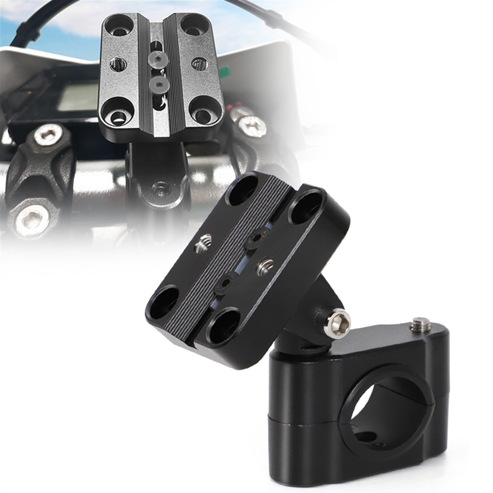 Motorcycle Navigation Bracket Universal Handlebar Clamp for Yamaha XJR 1300 XJR1300 2016-2021 2017 2018 2019 2020