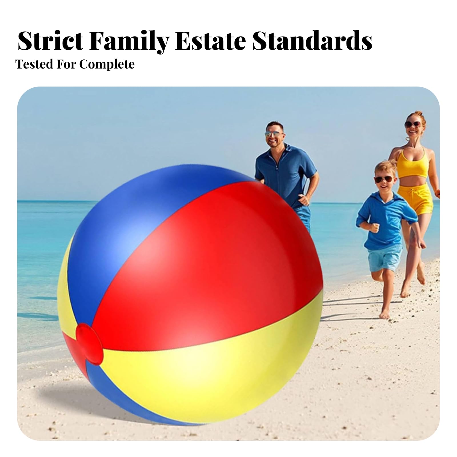 Palla da Spiaggia Gonfiabile a Pannelli Palla da Spiaggia Galleggiante Gioco Estivo per Bambini, All'aperto