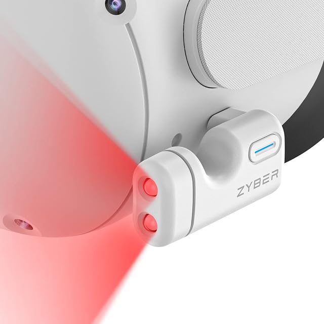 ZYBER Iluminator IR do Oculus Quest 2 i Meta Quest 3, wbudowane światło na podczerwień do Meta Quest 2 Enhance Sensor Tracking w ciemności